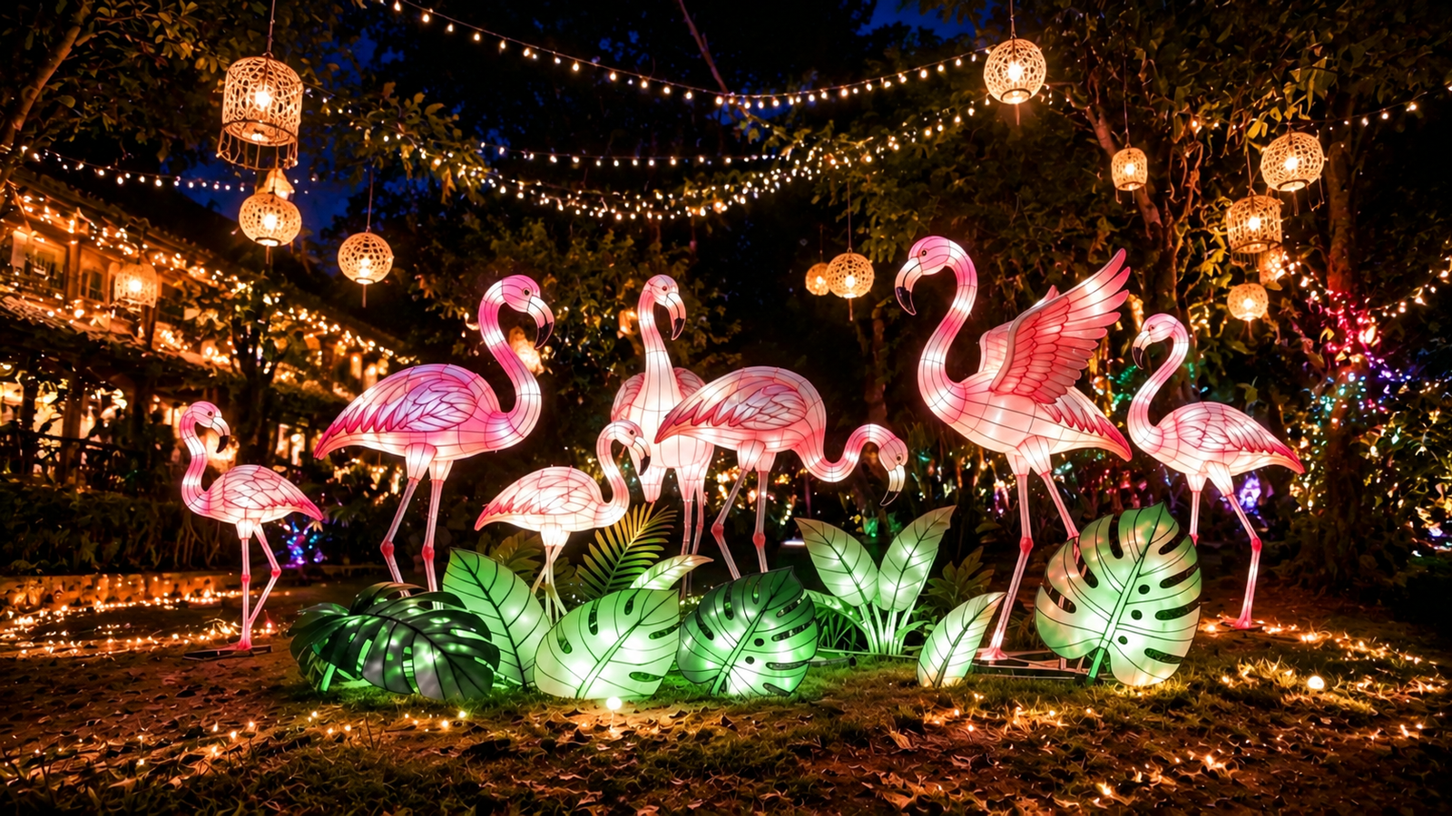 Realistic animal and IP lighting art