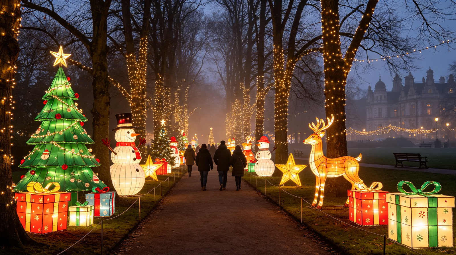Starry Christmas Wonderland