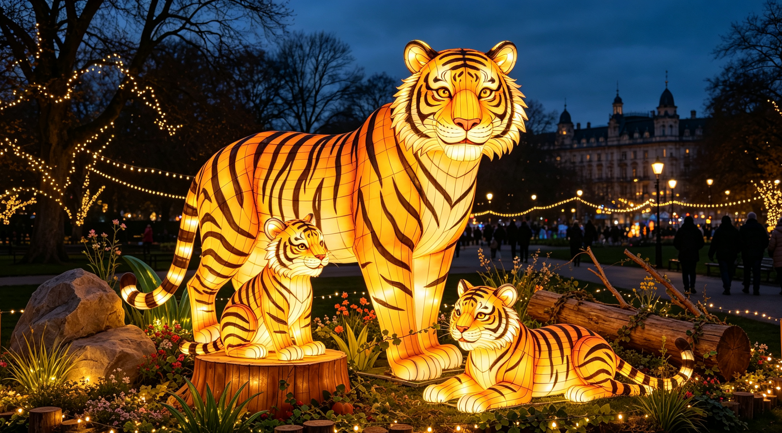 Enchanted Wildlife · Zoo Lantern Display