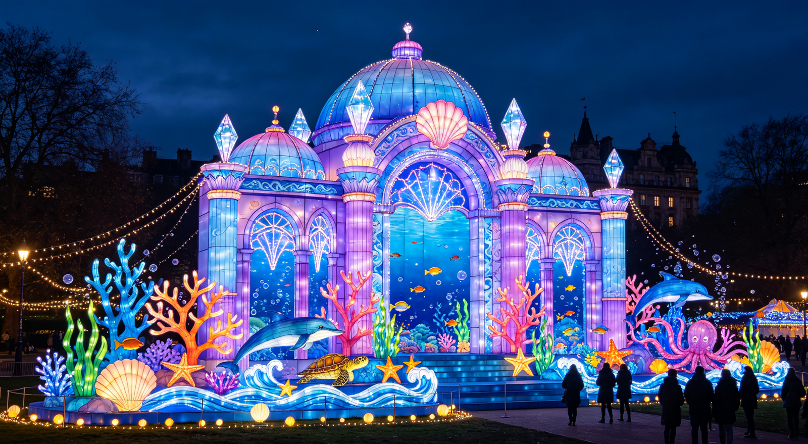 Enchanted Wildlife · Zoo Lantern Display